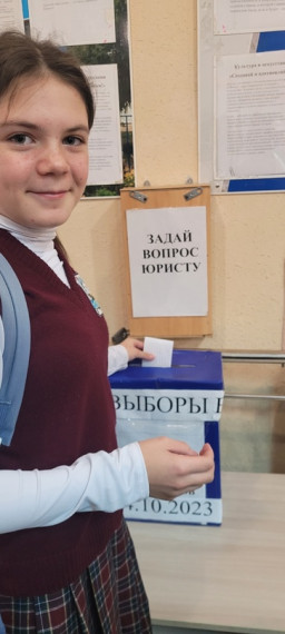 Выборы в Совет школьных депутатов.